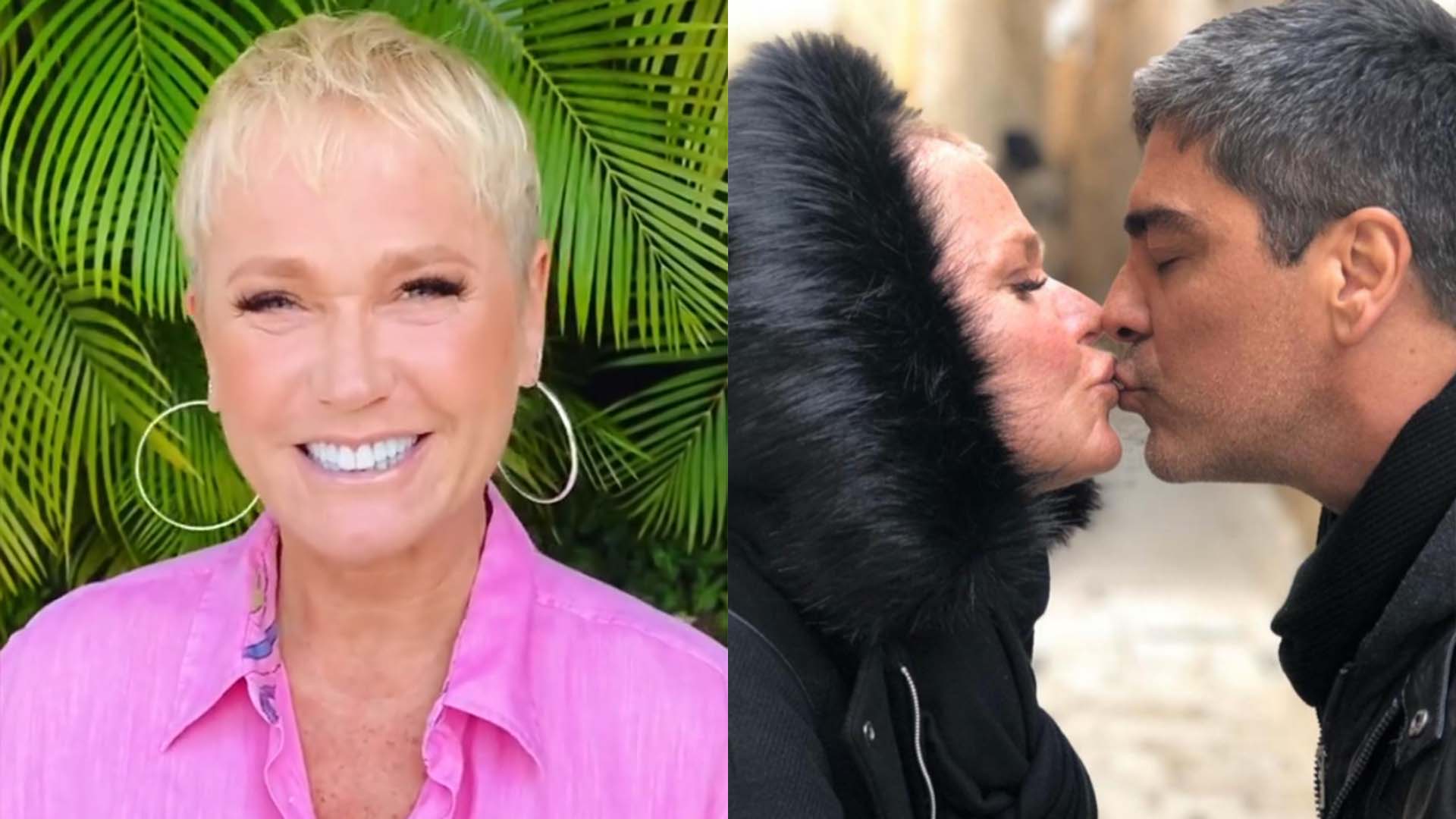 Xuxa Meneghel revela que foi insistente para ficar Junno Andrade