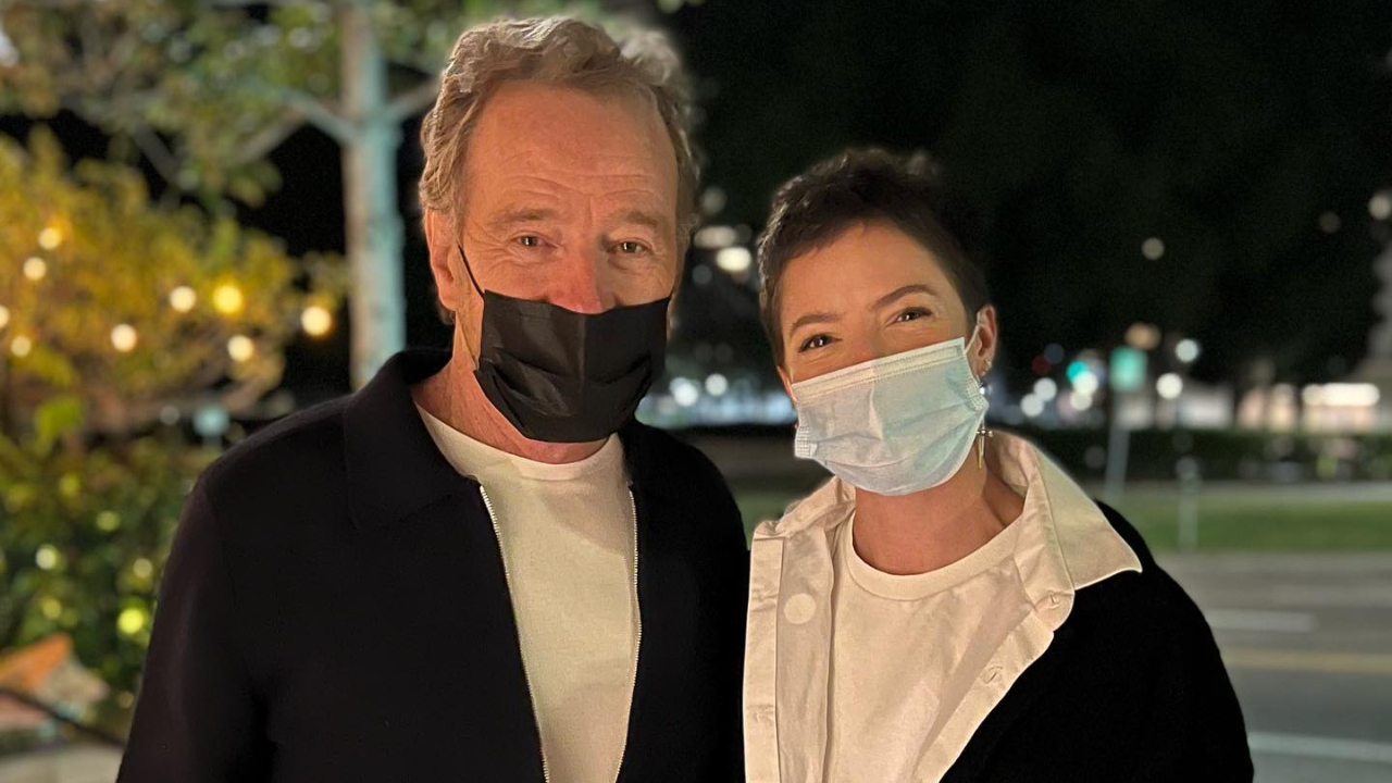 Agatha Moreira tieta ator internacional Bryan Cranston e revela: ”Sou muito fã”