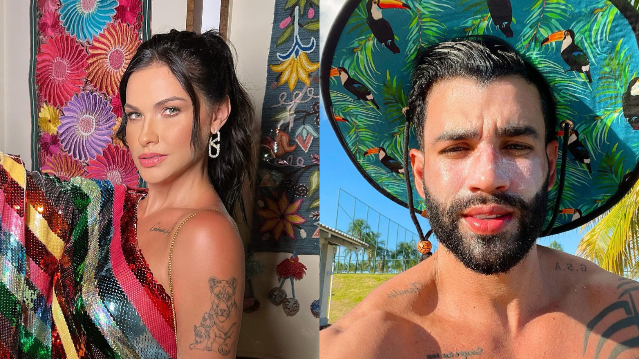 Andressa Suita e Gusttavo Lima surgem juntinhos em selfie romântica