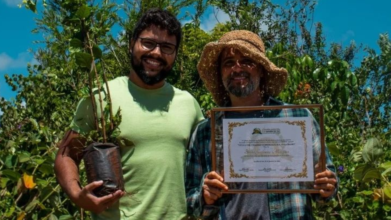 Bruno Gagliasso celebra título de cidadão sul-paraibano: ”Fico feliz por essa honraria”