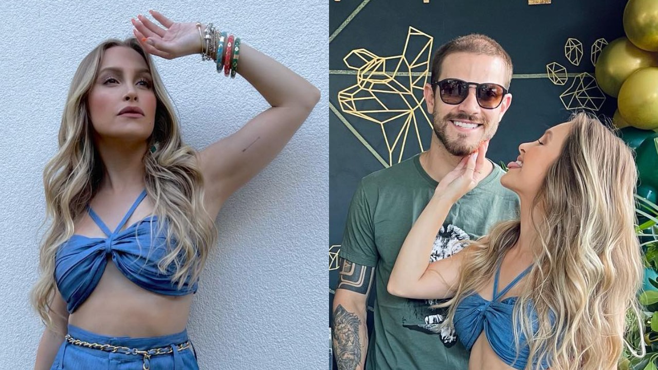 Carla Diaz mostra detalhes de festa surpresa para o namorado, Felipe Becari