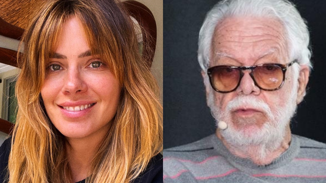 Carolina Dieckmann presta homenagem no aniversário de Manoel Carlos: ”Viva Maneco”