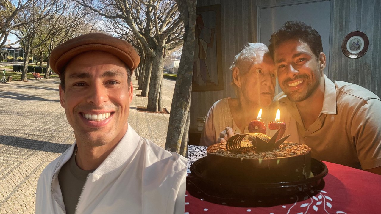 Cauã Reymond celebra aniversário da avó e relembra: ”Uma pessoa de importância extrema em minha vida”
