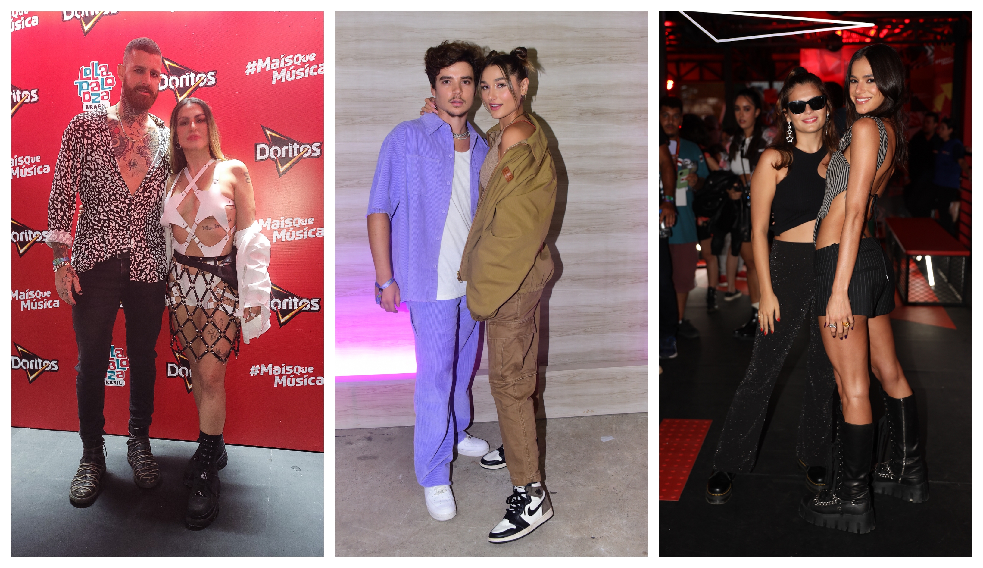 Os famosos que curtiram os shows do Lollapalooza: estilo e atitude