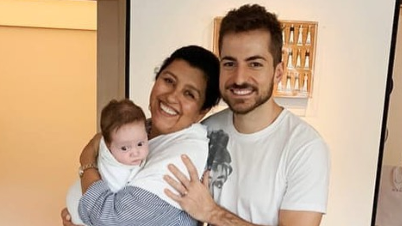 Regina Casé comemora o aniversário de 34 anos de Thales Bretas: ”Minha admiração só aumenta”