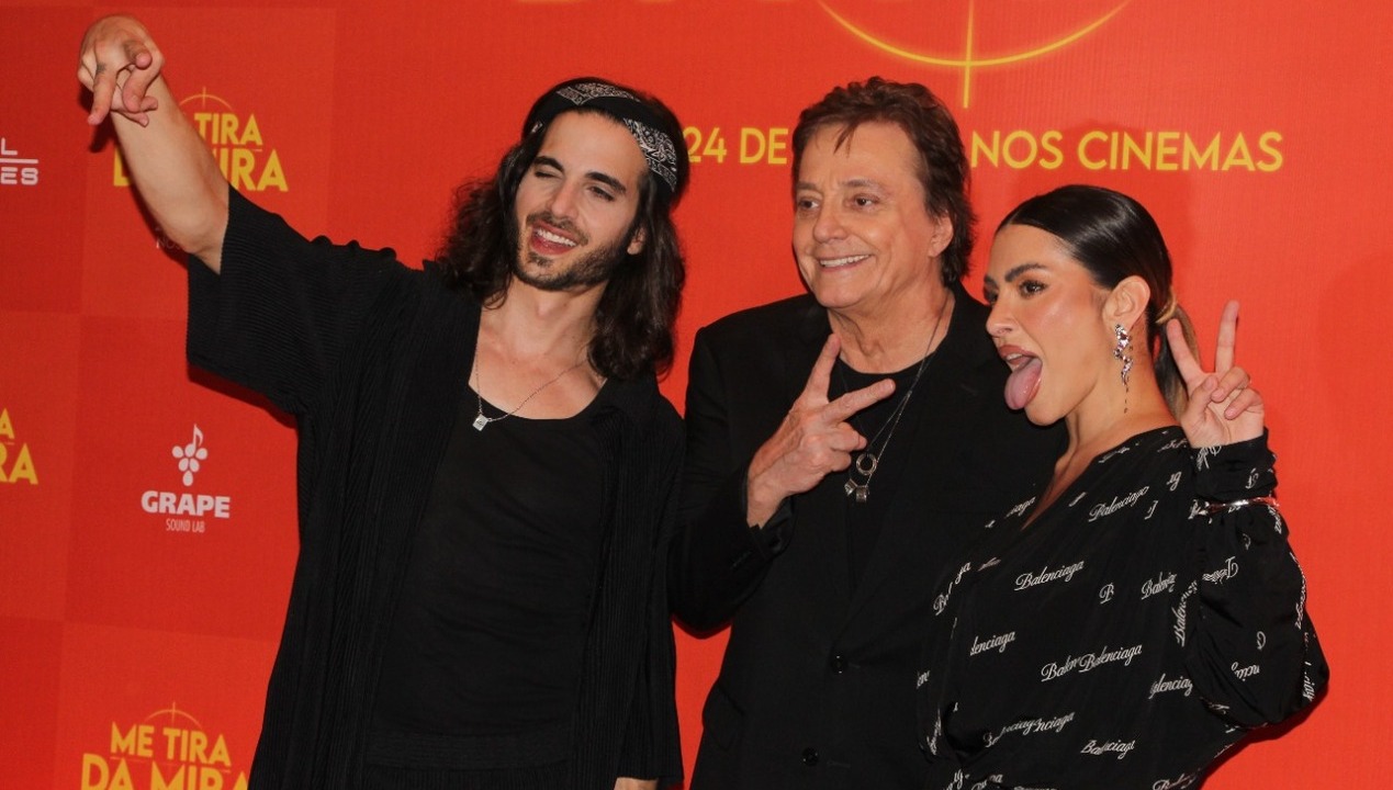 Filme estrelando ViihTube, Fiuk, Cleo e Fábio Jr. contou com a presença de celebridades em sua pré-estreia