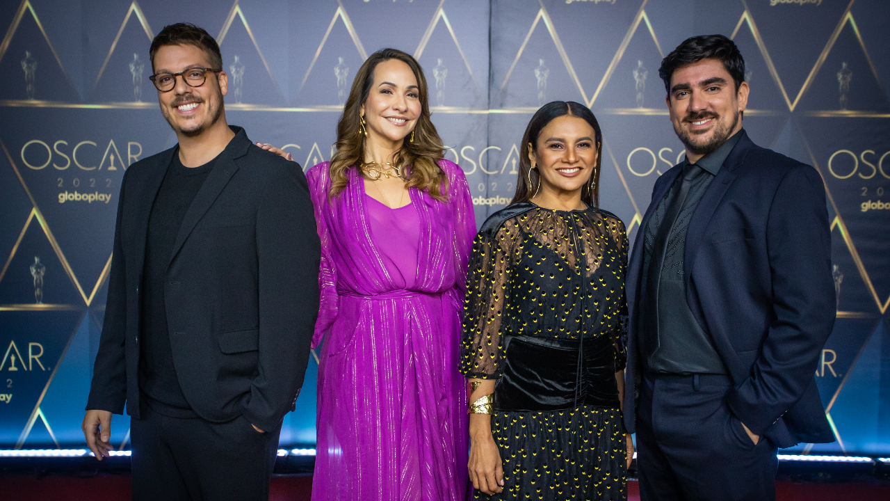 Maria Beltrão, Dira Paes, Marcelo Adnet e Fábio Porchat comandam cobertura do Oscar na Globoplay