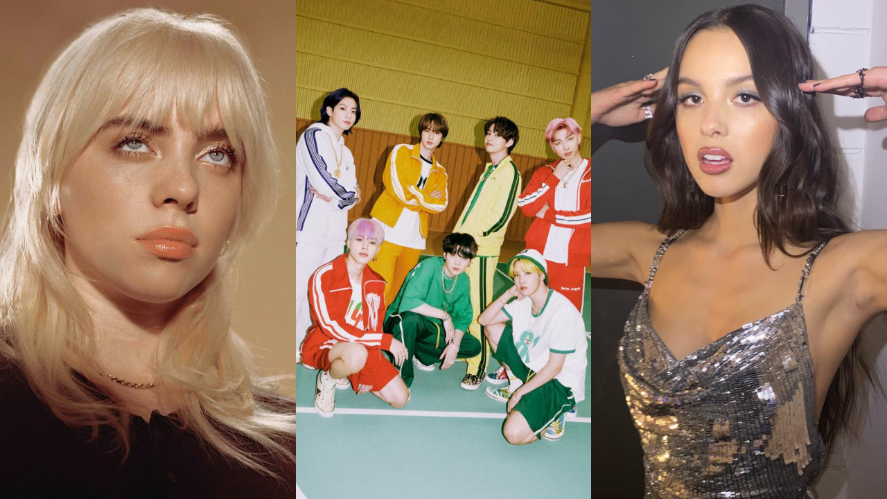 Billie Eilish, BTS e Olivia Rodrigo vão se apresentar no Grammy Awards 2022