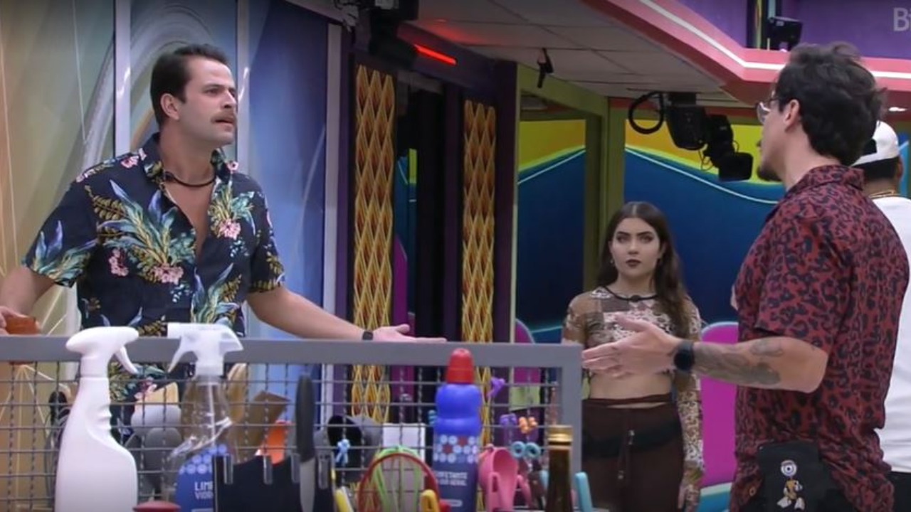 BBB 22: Gustavo reclama sobre voto de Natália, e Eliezer dispara para o brother: ”Não adianta ameaçar”