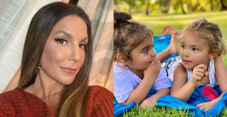 Ivete Sangalo registra momentos de companheirismo das filhas e se derrete: ”Amizade de milhões”
