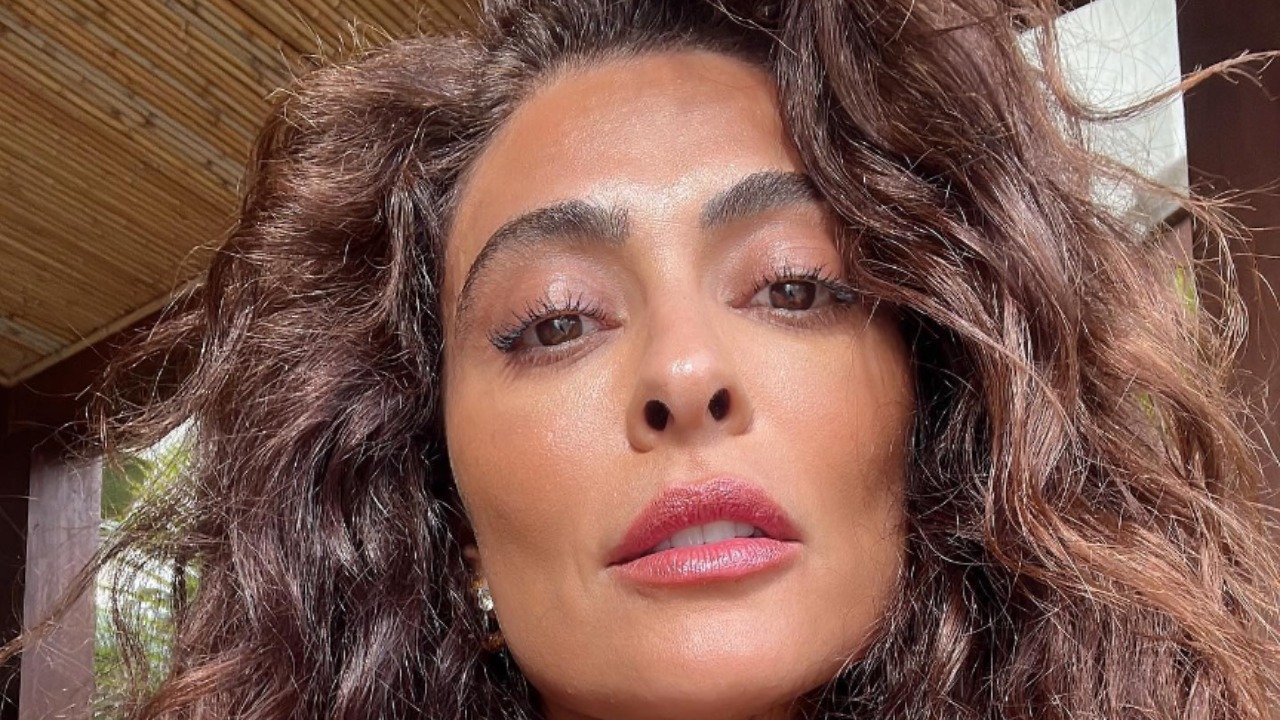 Fazendo carão, Juliana Paes surge com look amarelo recortado e arranca elogios: ”Que mulher mais gata”