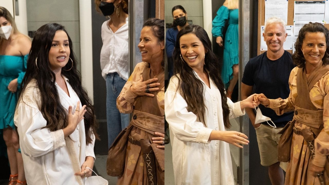 Juliette visita teatro no Rio de Janeiro e se encanta com musical: “Muito lindo”