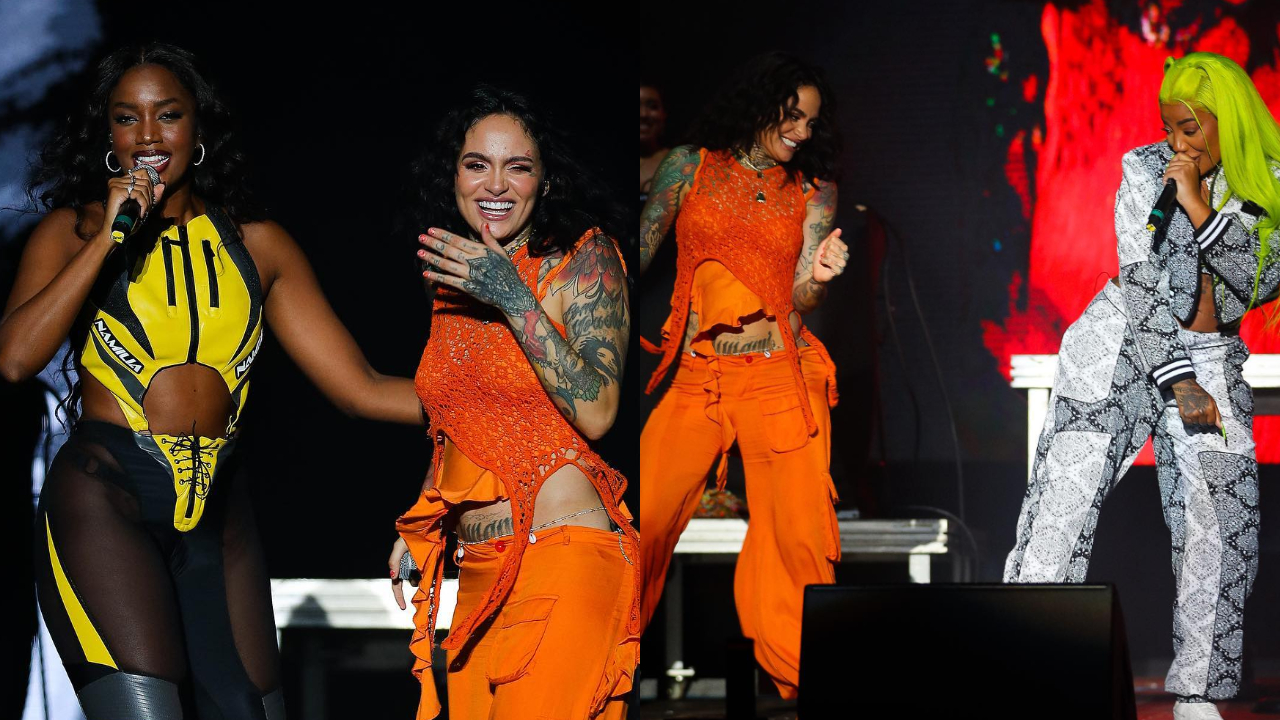 Iza e Ludmilla fazem participação especial no show de Kehlani no Lollapalooza Brasil
