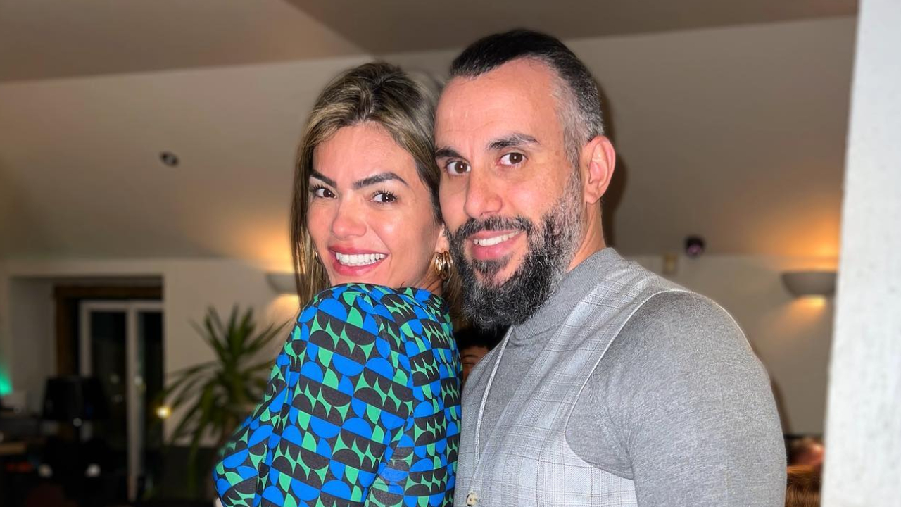 Kelly Key aproveita passeio de jet ski ao lado do marido em praia da Angola