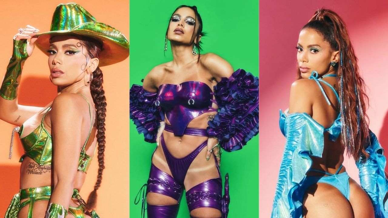 Relembre os looks usados por Anitta no Carnaval 2022 e escolha seu favorito
