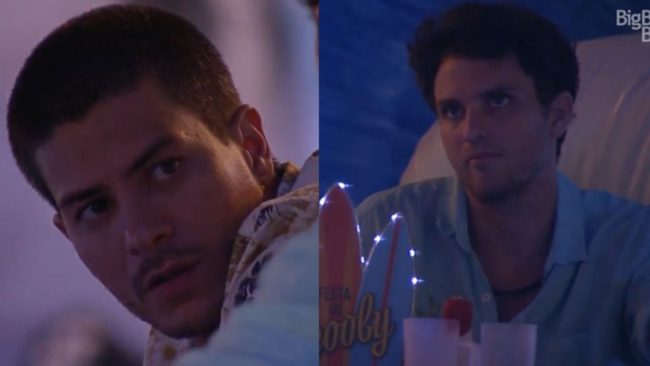 BBB 22: Lucas Bissoli e Arthur Aguiar se desentendem em festa: “Foi contra o nosso combinado”