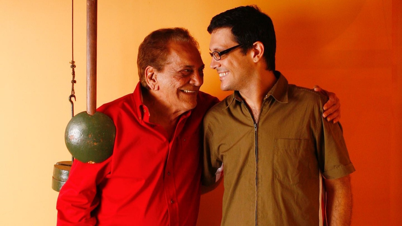 Lucio Mauro Filho homenageia o pai no dia em que ele faria 95 anos: ”Saudade eterna”
