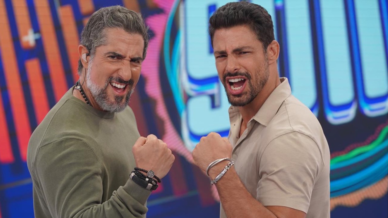 Cauã Reymond e Marcos Mion se encontram e trocam declarações na web: ”Irmãos que a vida traz”