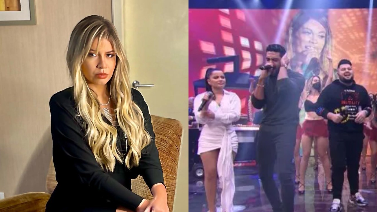 Marília Mendonça recebe homenagem de amigos e Faustão exalta: ”Deixou a marca dela para a gente nunca esquecer”