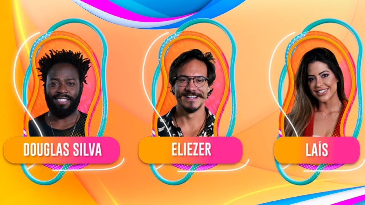 BBB 22: Douglas Silva, Eliezer e Laís Caldas formam o nono paredão do reality; vote em quem deve sair