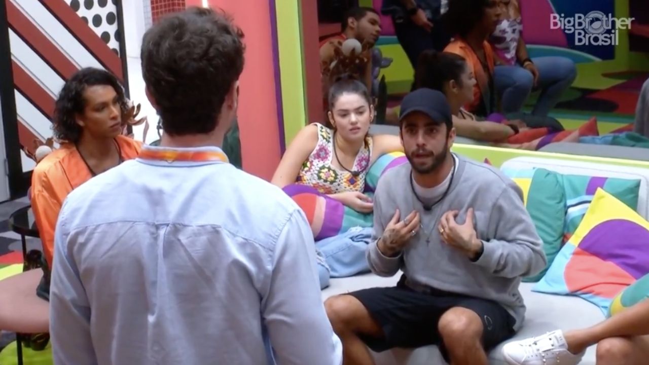 BBB 22: Após formação do paredão, Pedro Scooby dispara para Lucas: “Eu não sou playboy”