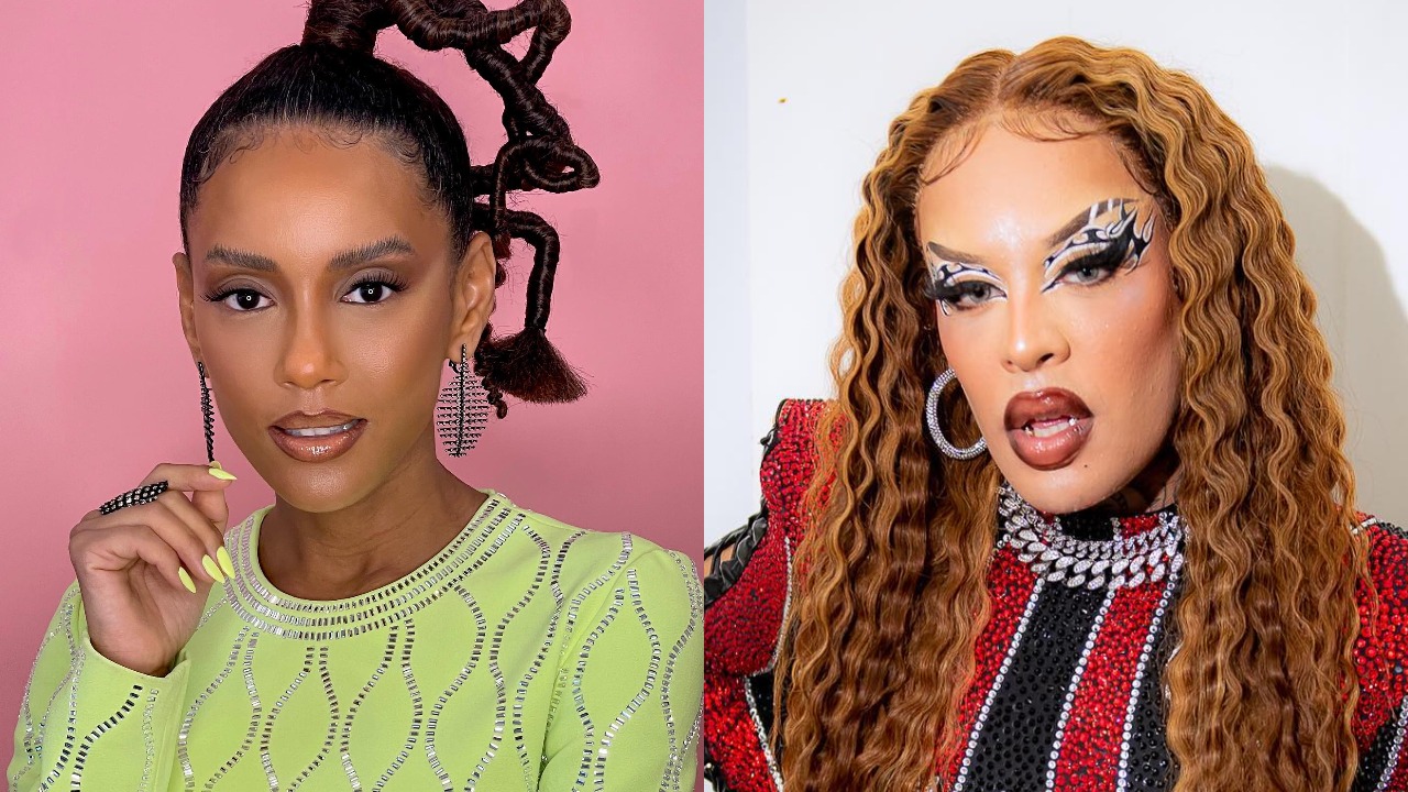Taís Araujo mostra que a filha citou Gloria Groove em tarefa escolar: ”Minha casa é toda fã!”