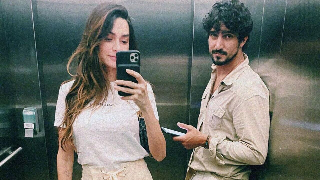 Thaila Ayala mostra quarto ‘vale night’ com Renato Góes