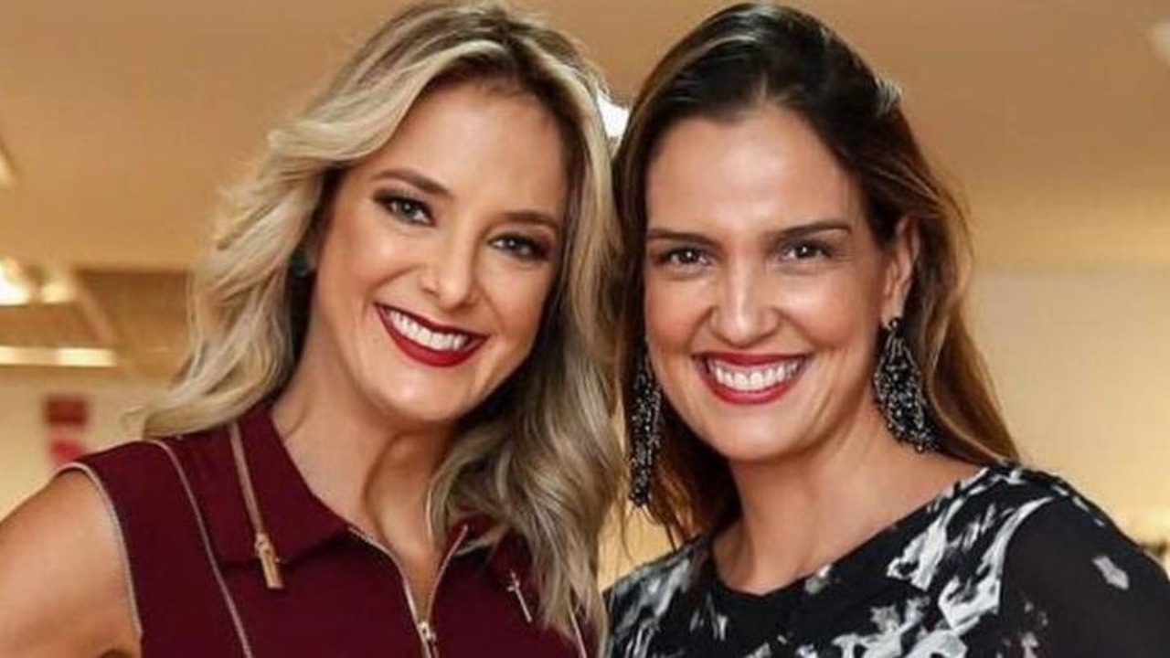 Ticiane Pinheiro e esposa de Faustão esbanjam boa forma em dia no clube