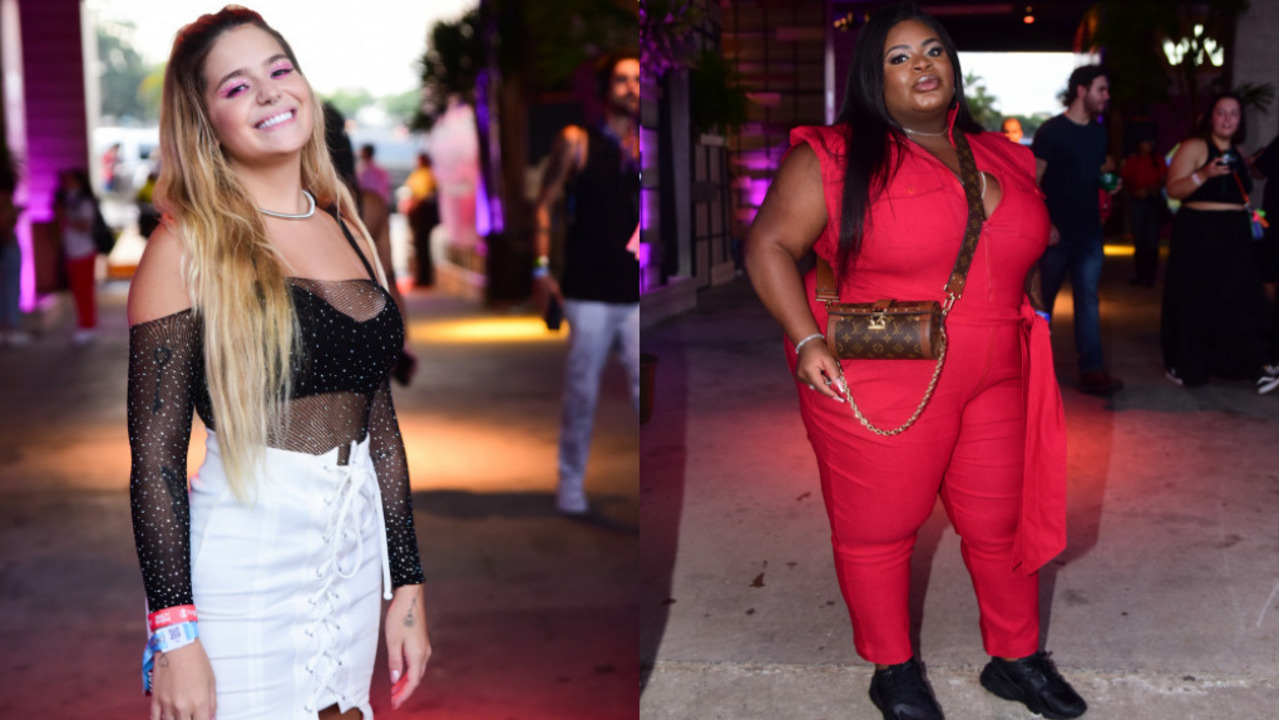 Viih Tube e Jojo Todynho esbanjam estilo no lounge do Lollapalooza