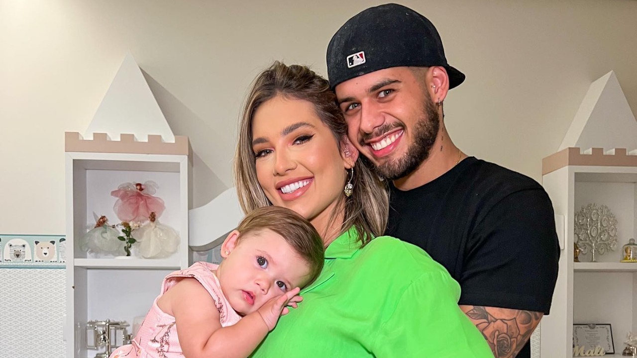 Virginia Fonseca e Zé Felipe celebram mesversário de Maria Alice: ”Amamos você”