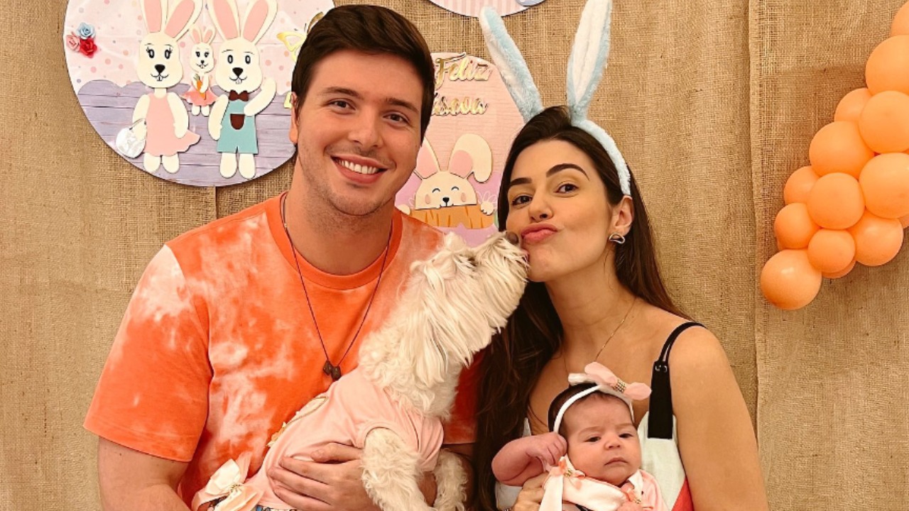 Ex-BBB Vivian Amorim faz festinha temática para celebrar 2 meses da filha: ”Tudo pra você e por você!”