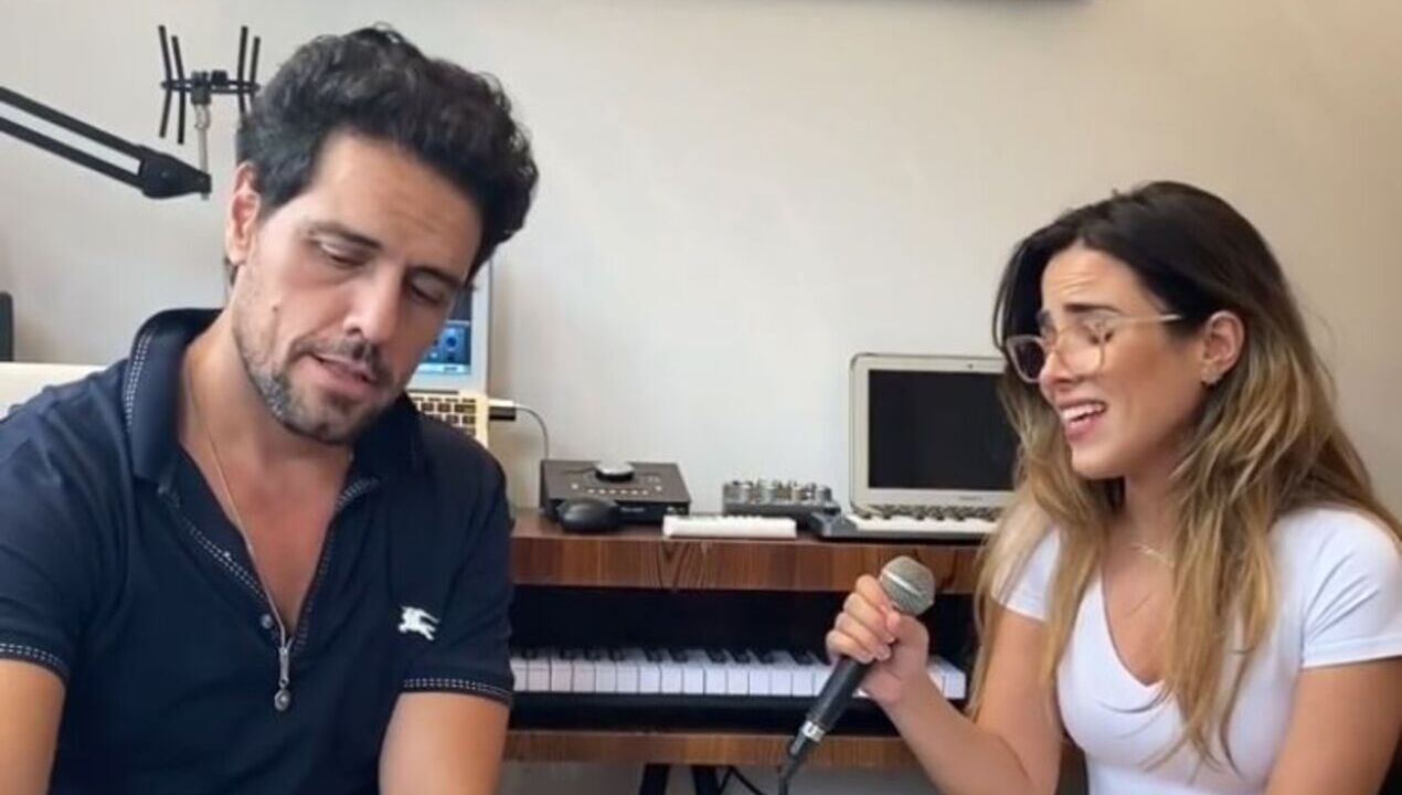 Wanessa surpreende por potência vocal ao ensaiar com Thiago Arancam