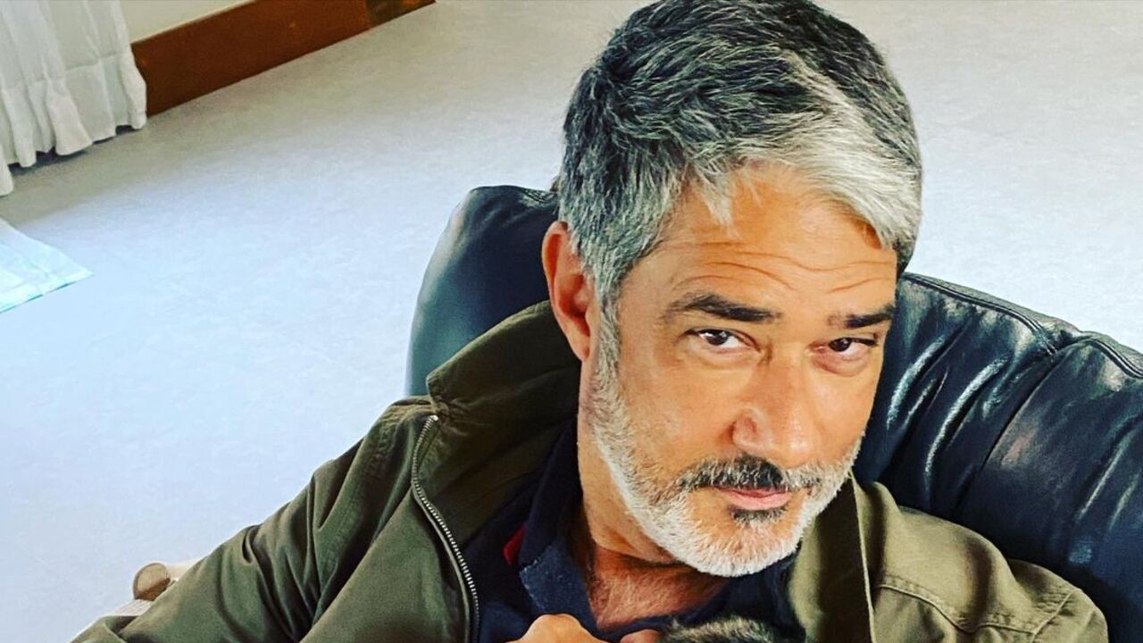 William Bonner surpreende com foto de quando era bebê: ”Sempre foi lindíssimo”