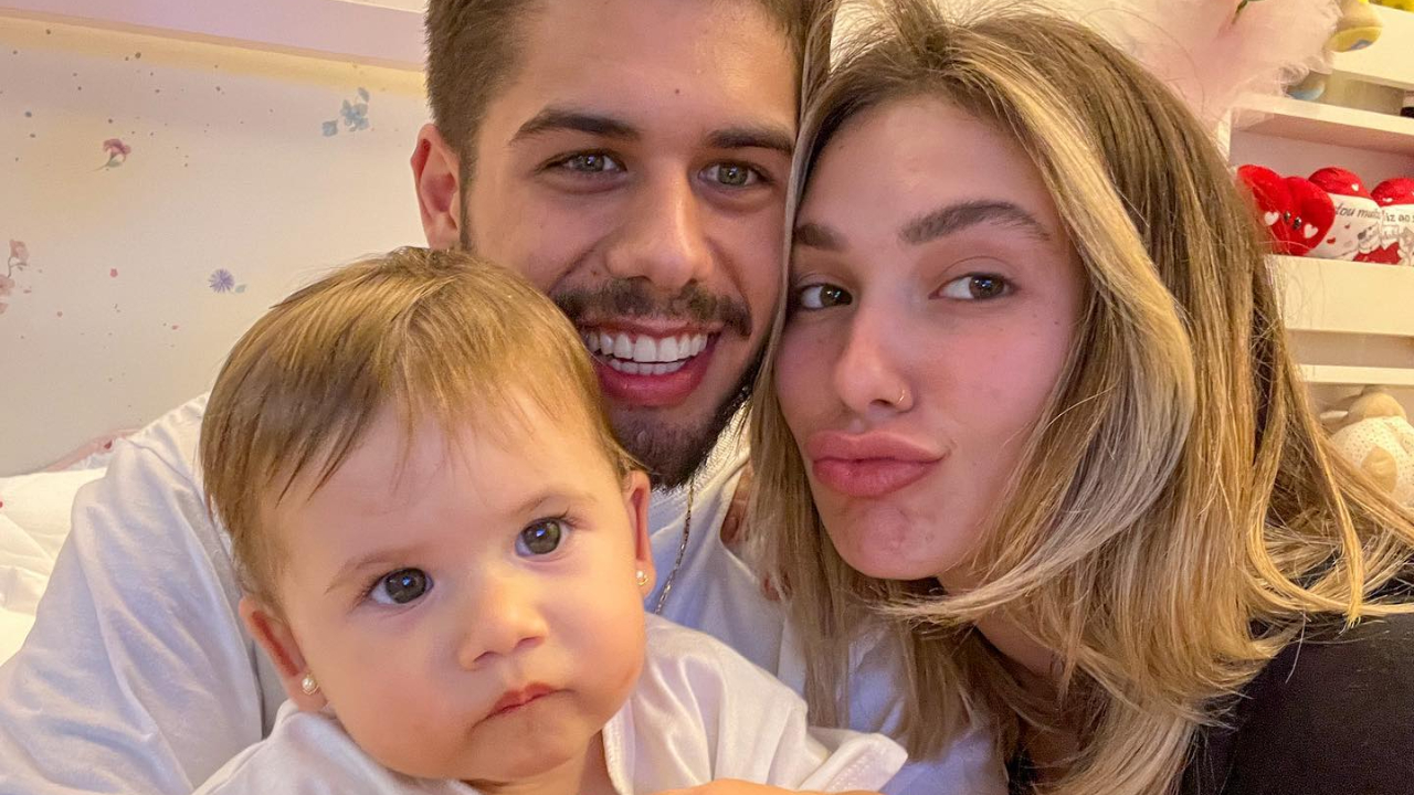 Zé Felipe se derrete ao ver Virginia Fonseca e Maria Alice fazendo a coreografia de Malvada