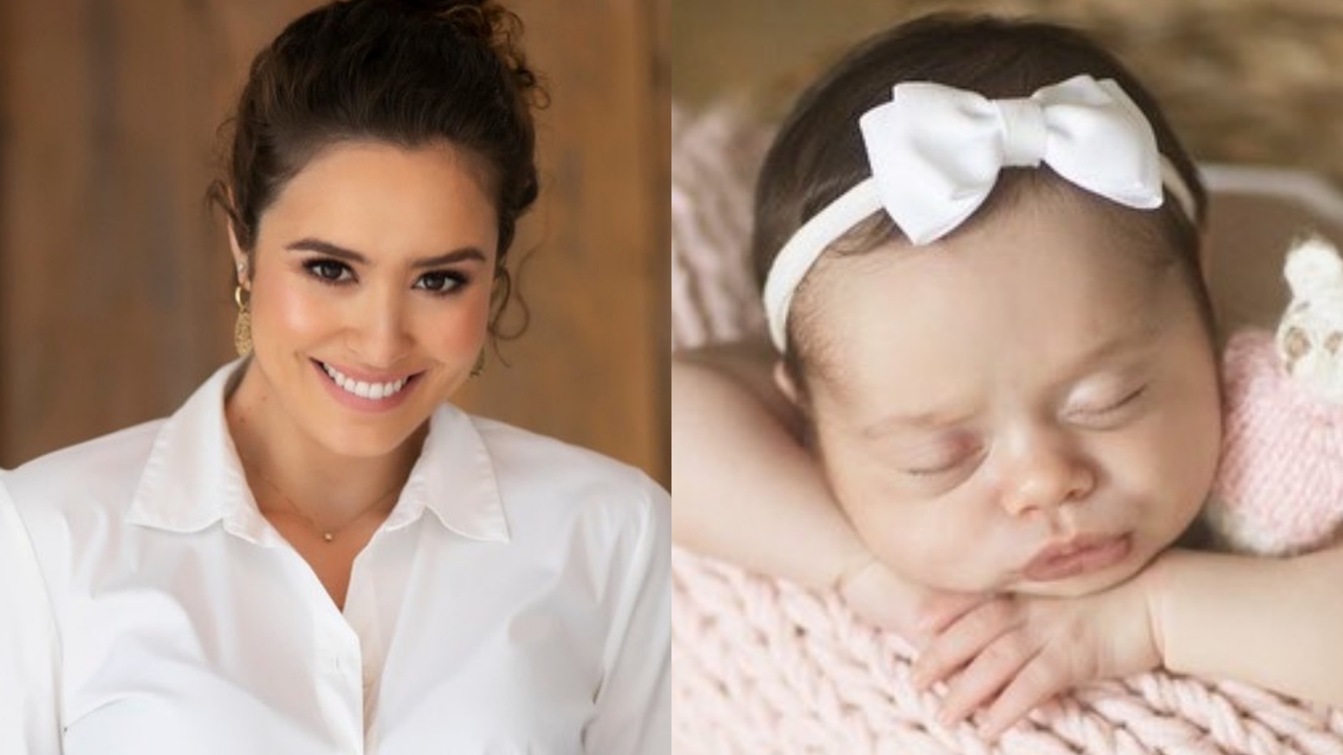 Amanda Richter se derrete ao publicar fotos da filha, Júlia: “Pacotinho de amor”