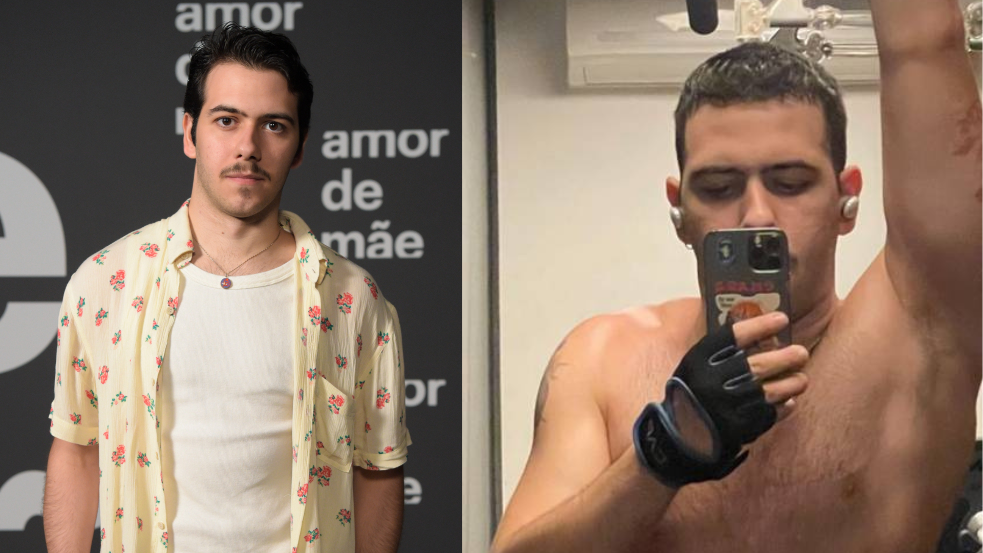 Filho de Murilo Benício e Alessandra Negrini exibe o corpo sarado na web
