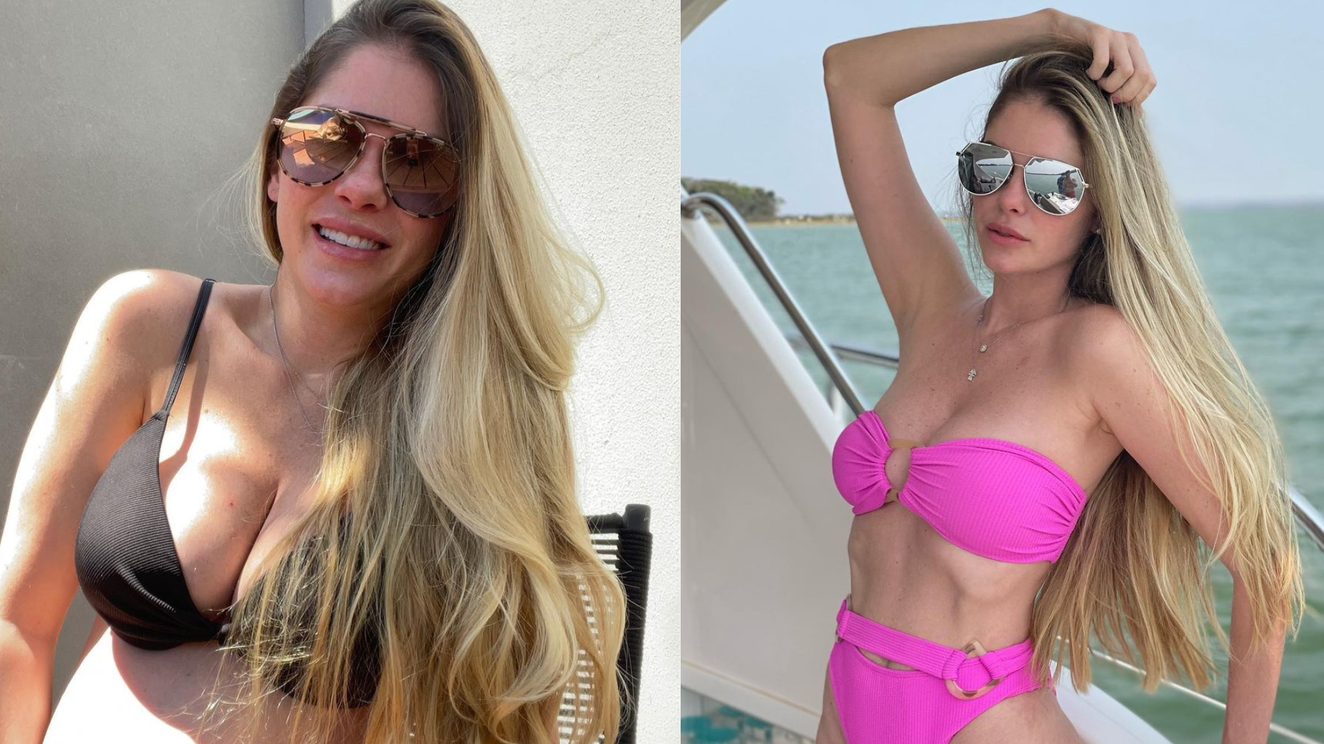 Bárbara Evans choca ao mostrar antes e depois de engordar 25 quilos na gravidez