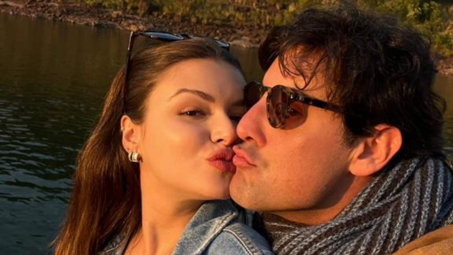 Bruno De Luca celebra último episódio de ‘Vai Pra Onde Mozão?’ ao lado de Sthéfany Vidal