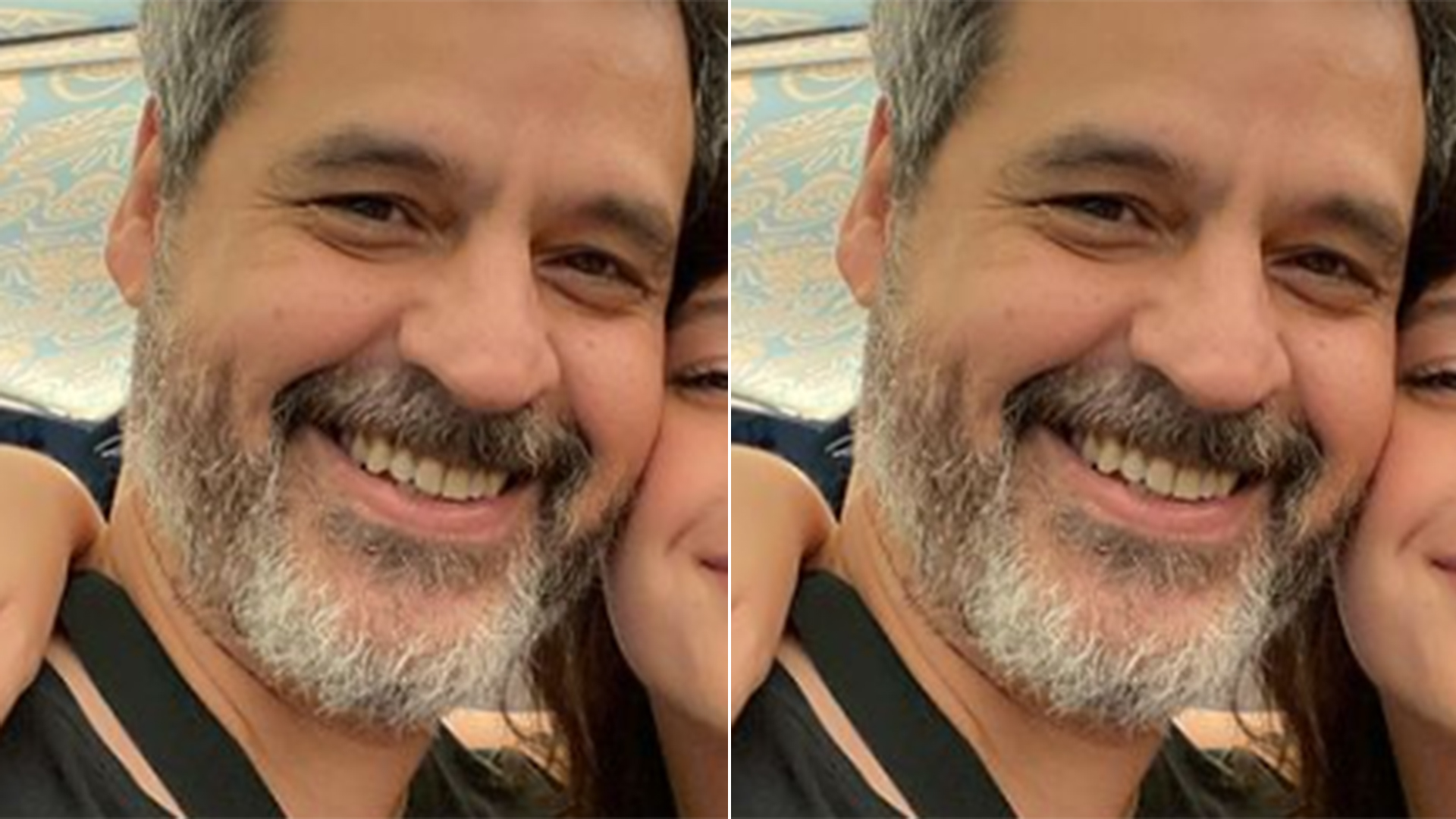 Bruno Garcia exibe foto inédita com a filha de 23 anos