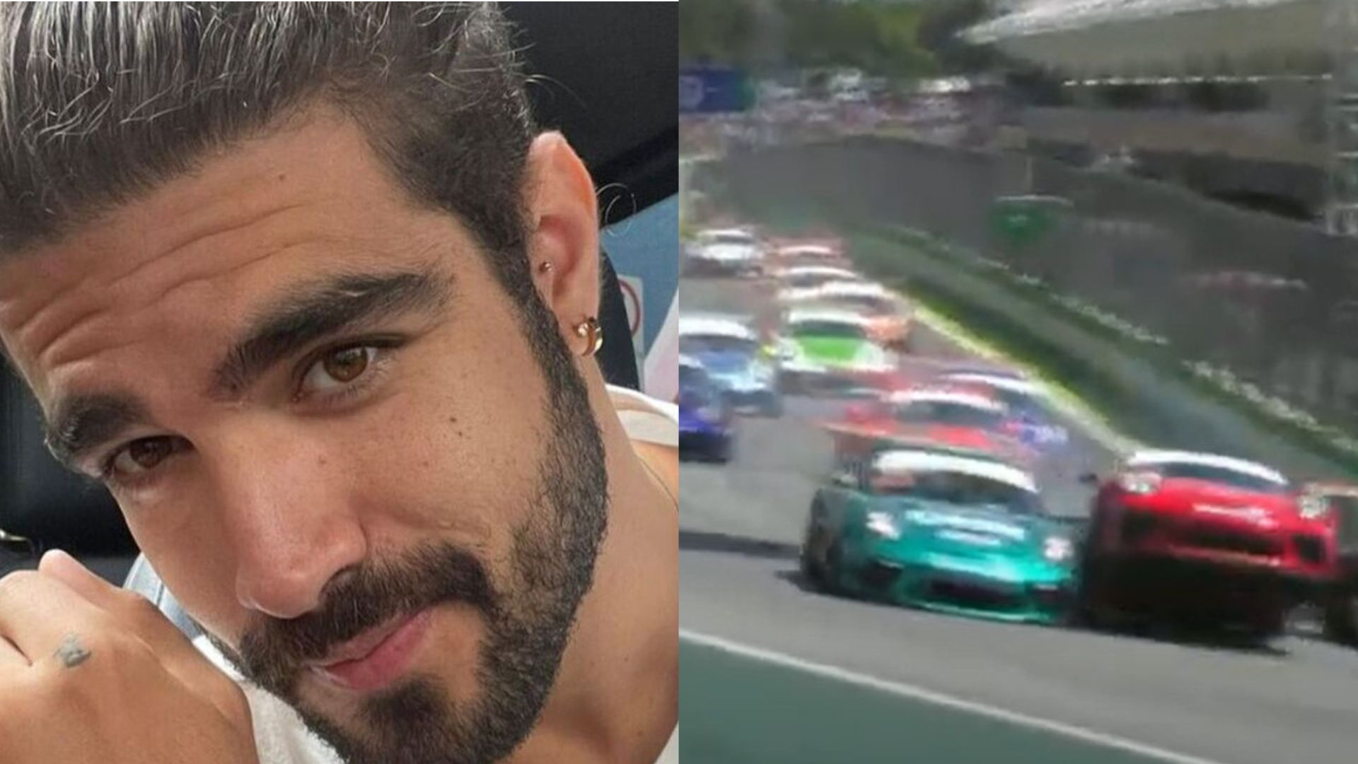 Caio Castro sofre acidente em prova antes do GP Brasil da F1