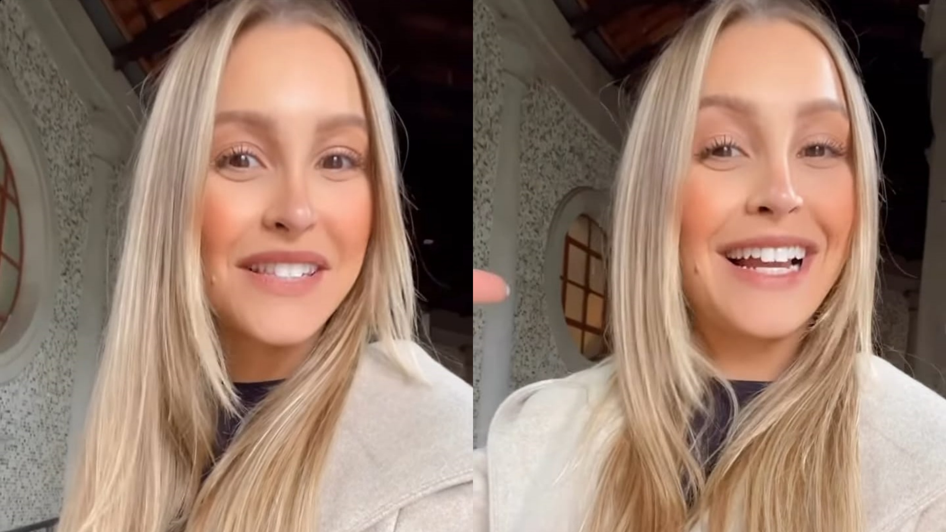 Carla Diaz marca data do casamento com Felipe Becari e revela igreja que acontecerá a cerimônia