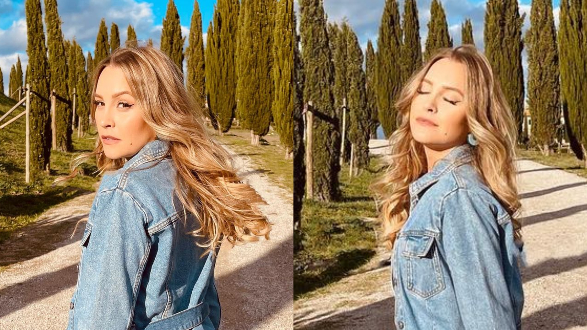 Estilosa, Carla Diaz encanta ao combinar sobretudo com botas durante viagem: ”Arrasando sempre!”