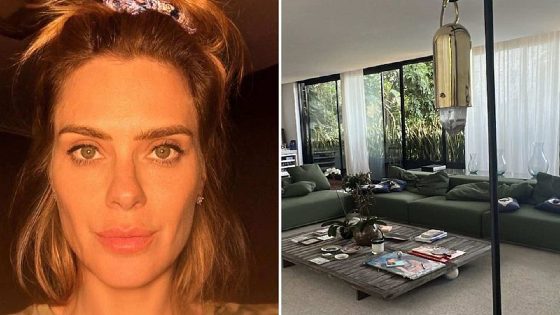 Carolina Dieckmann mostra decoração luxuosa de mansão
