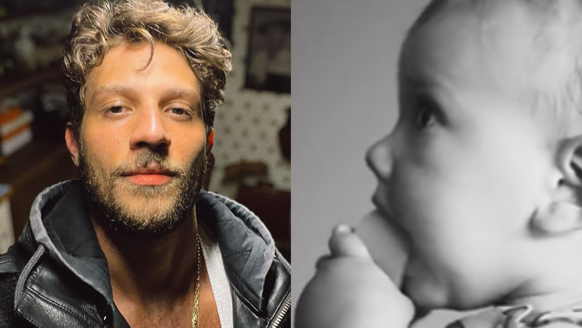 Chay Suede posta vídeo fofo e celebra aniversário de um ano do filho: ”Dou minha vida por você”
