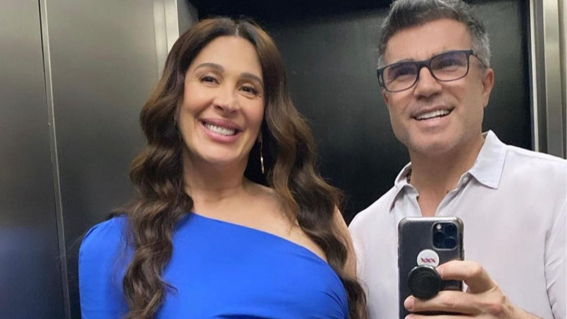 Marido de Claudia Raia mostra barriga de seis meses da atriz: ”Loucos pra te conhecer”