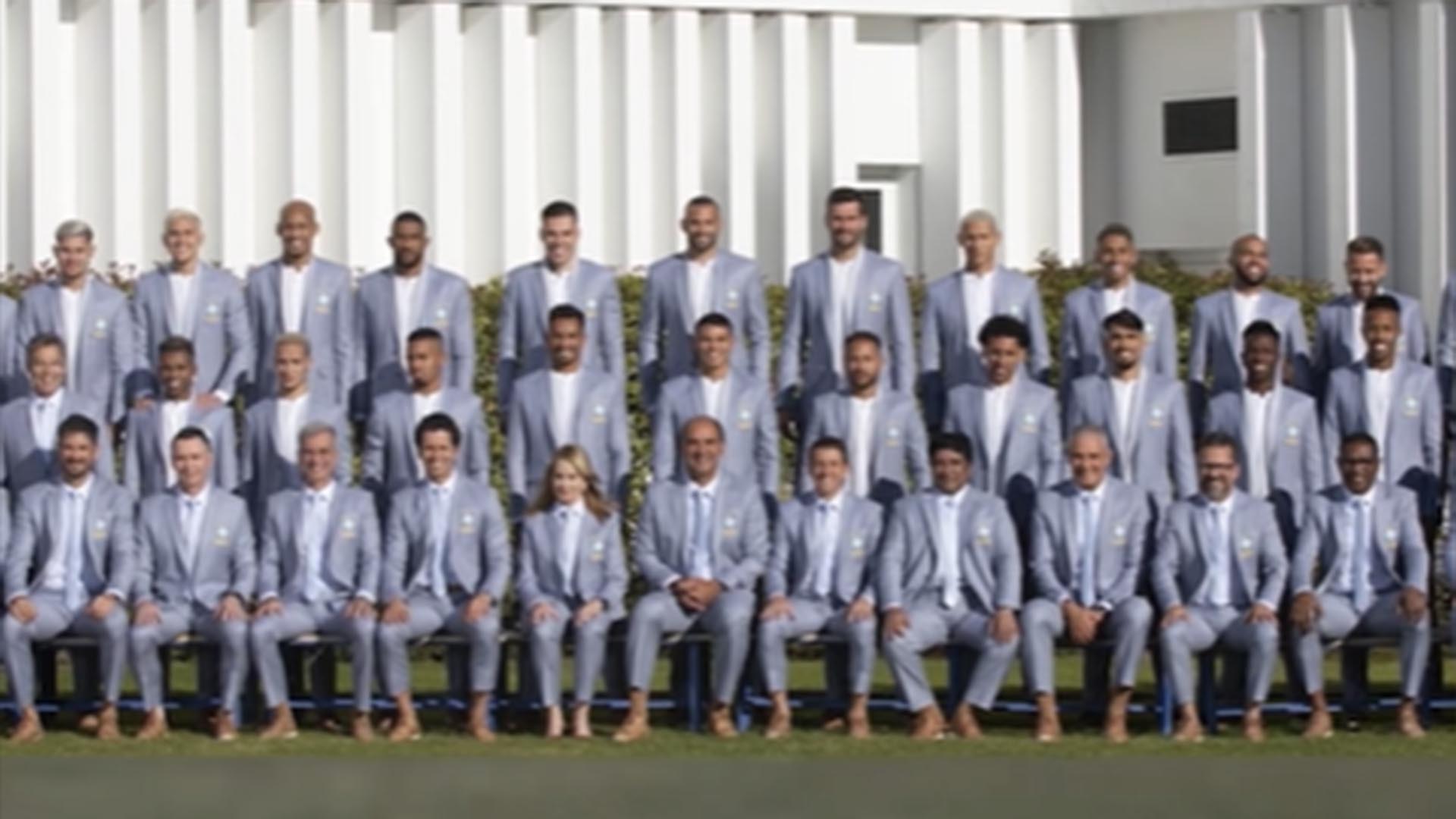 Copa do Mundo: saiba detalhes sobre os ternos feitos sob medida para a seleção brasileira