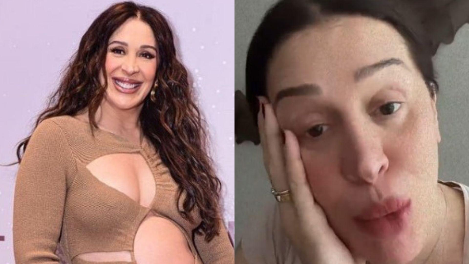 Claudia Raia se afasta da web e desabafa: ”Fazer um filho não é tarefa fácil!”