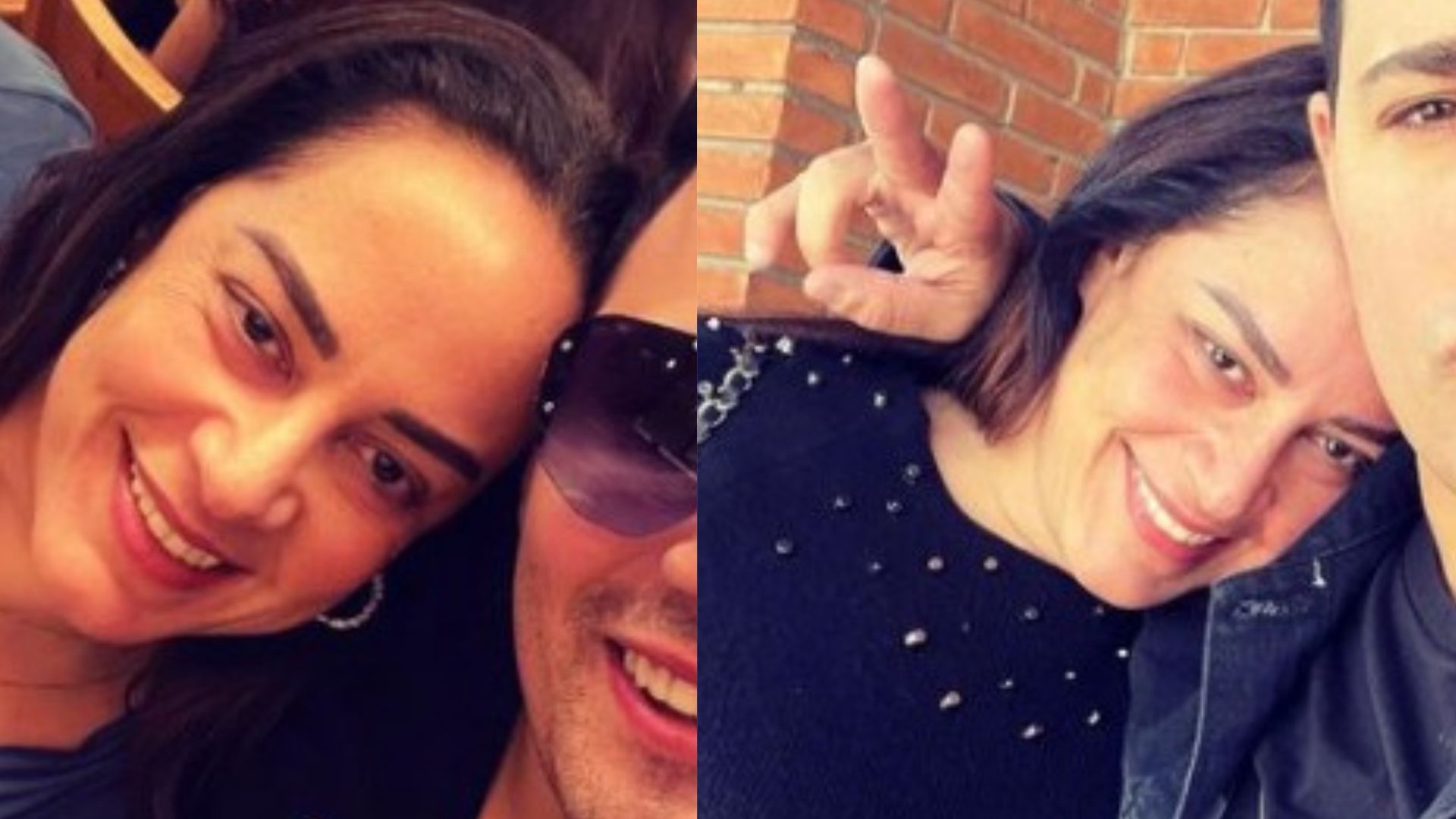 Silvia Abravanel surge em clima de romance com o namorado e se declara: “Te amo!”