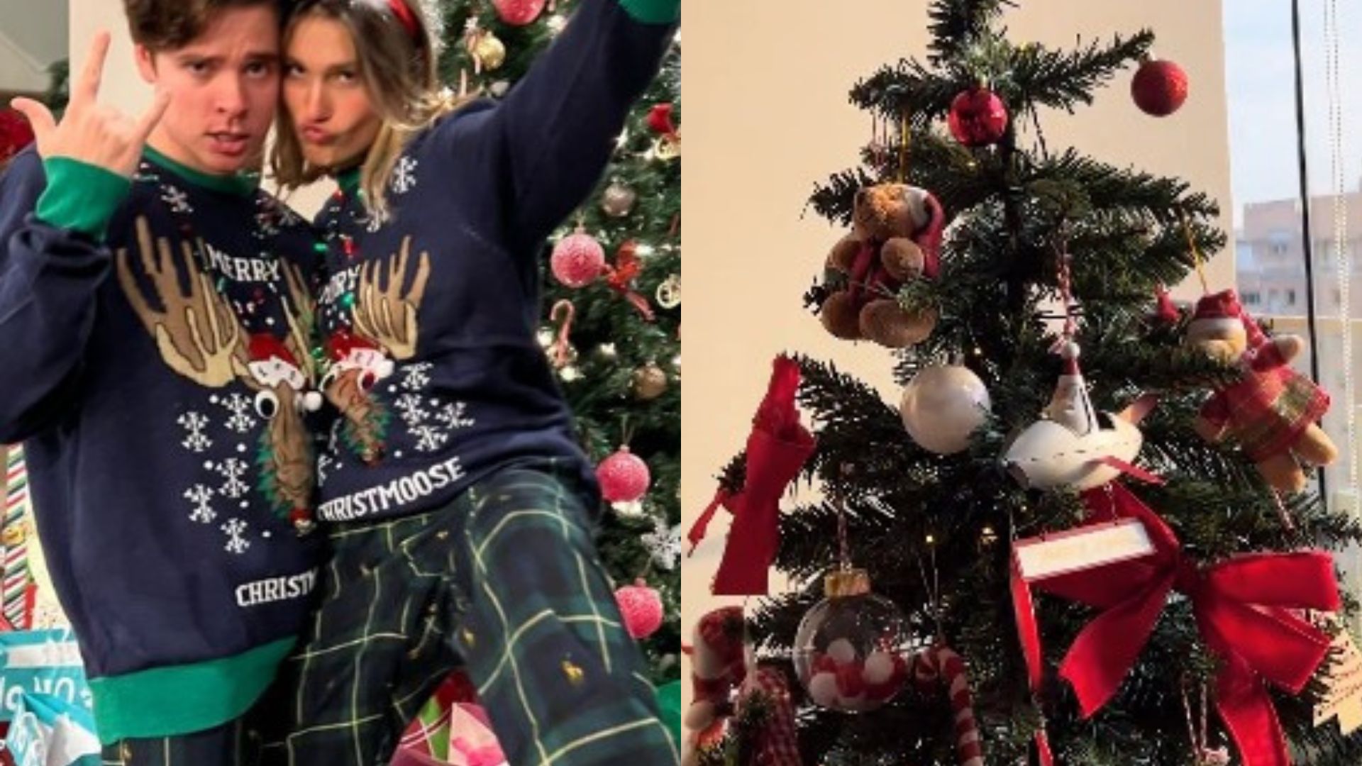 Sasha Meneghel exibe árvore de Natal que montou junto com o marido