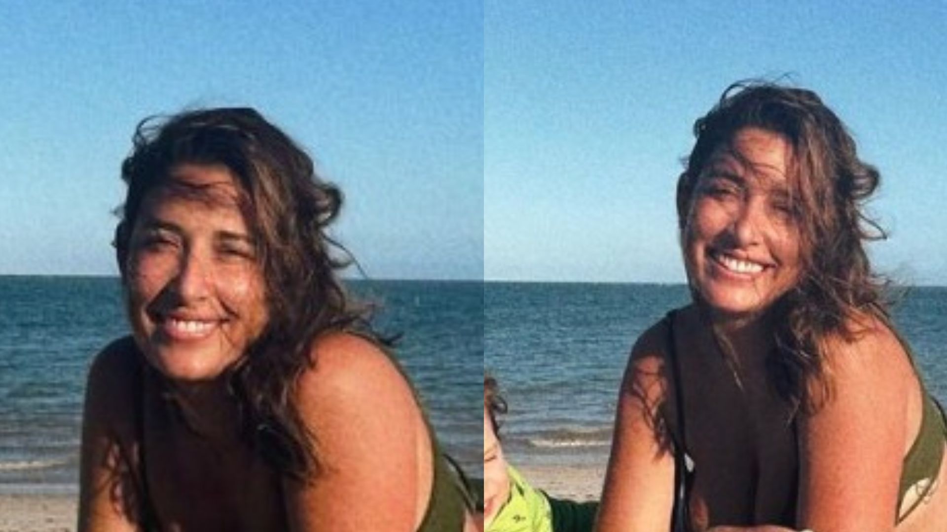 Deslumbrante, Giselle Itié posa de biquíni ao lado do filho: “Linda!”